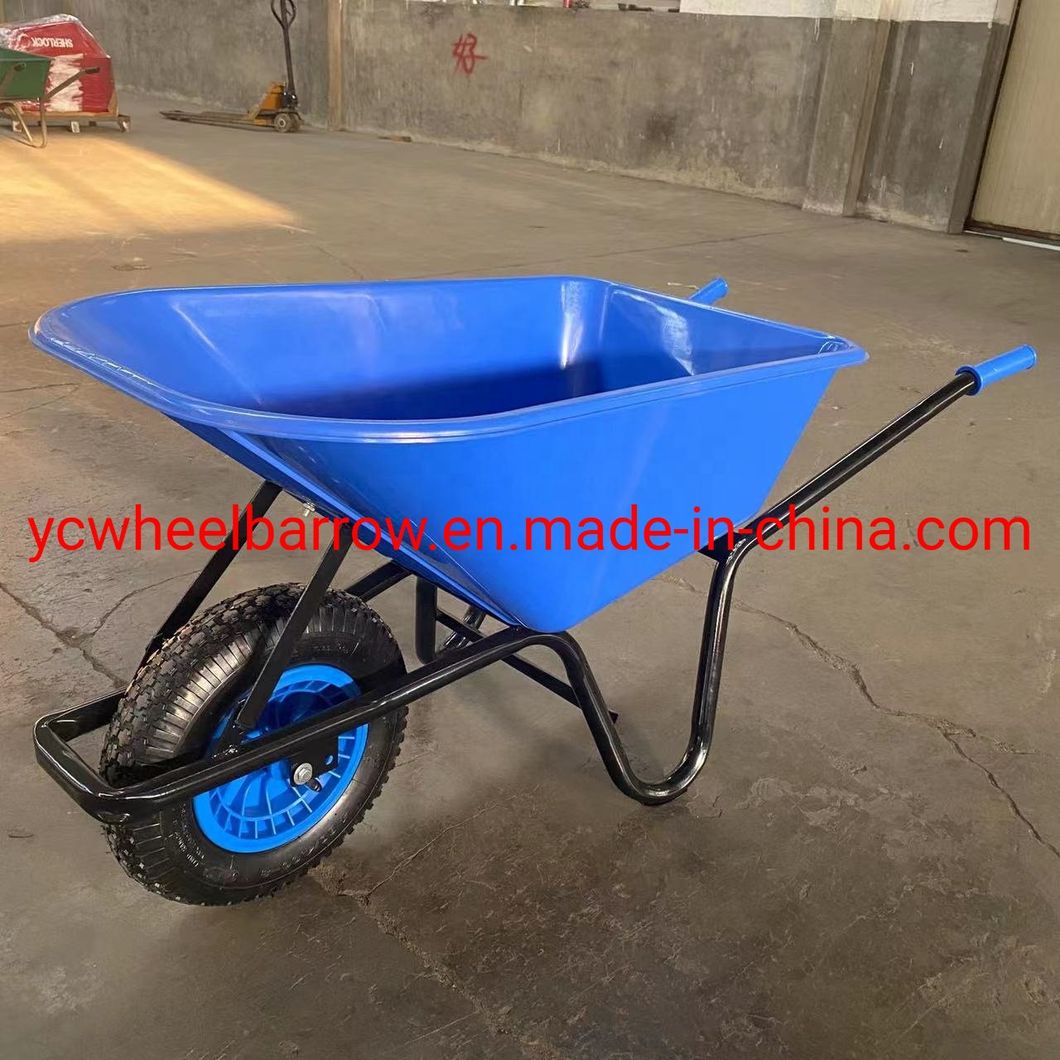 Garden Plastic Tray Wheelbarrow Wb6414s for Europe Market