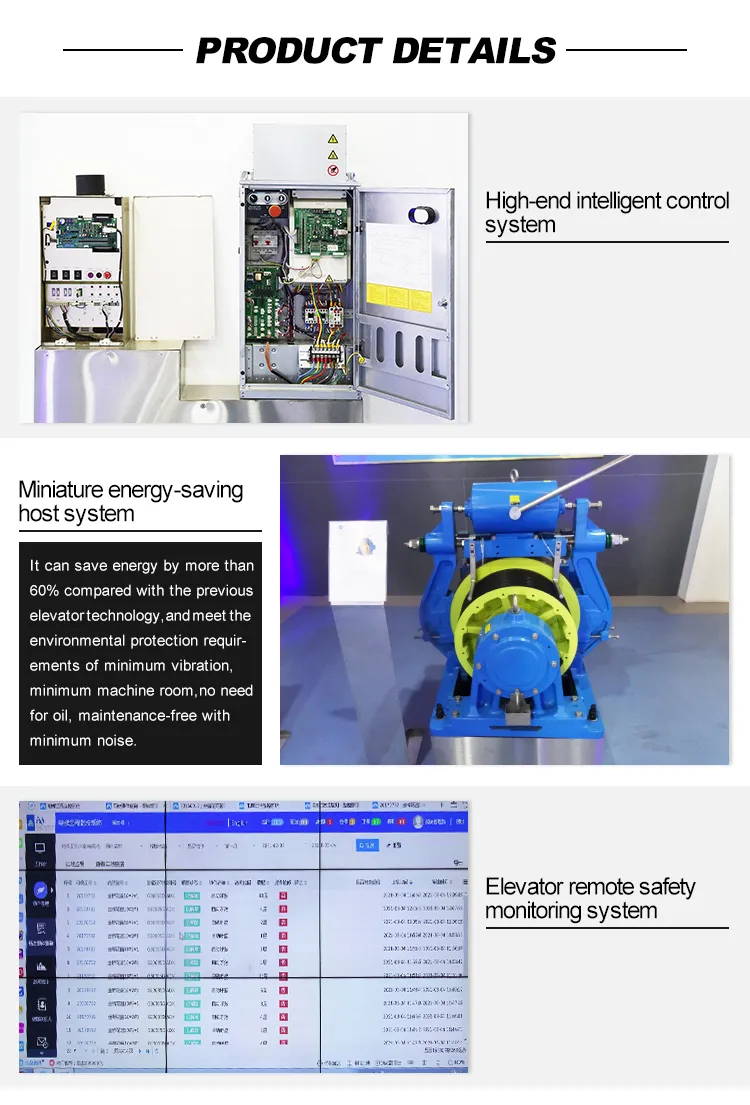 400kg Machine Roomless Room Lift /Home Elevator