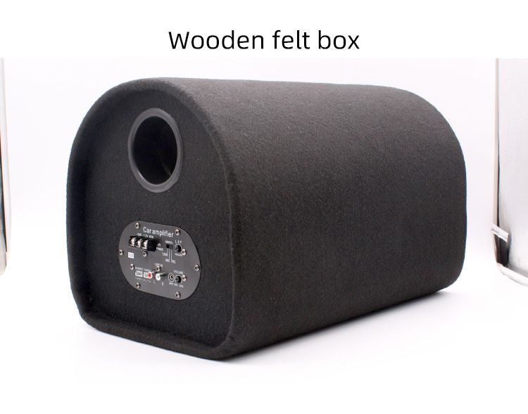 10 Inch Tunnel Type Car Subwoofer with Amplifier, Suitable for Car Bass
