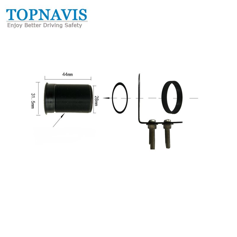 7 Inch Video Parking Sensor with 2 Video Input for Truck / Trailer / Camper / Bus