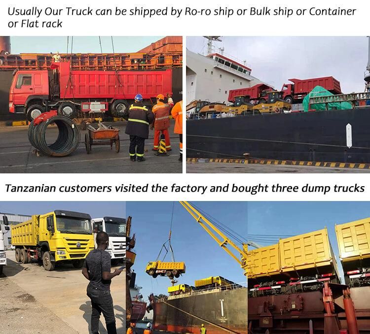2017 Model 8X4 Sinotruk HOWO Used 12 Wheel Tipper 30ton Dump Truck