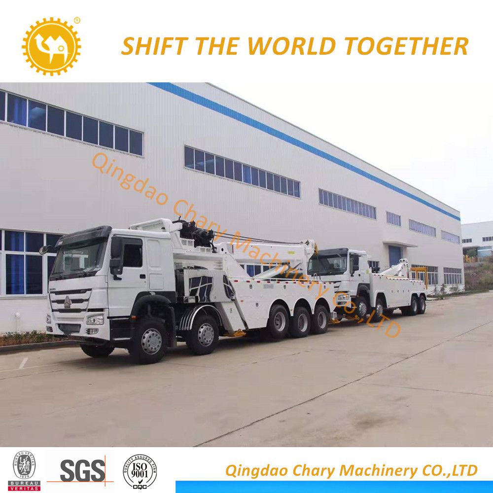 Recovery Trucks Heavy Duty 50t Tow Rotator Road Wrecker