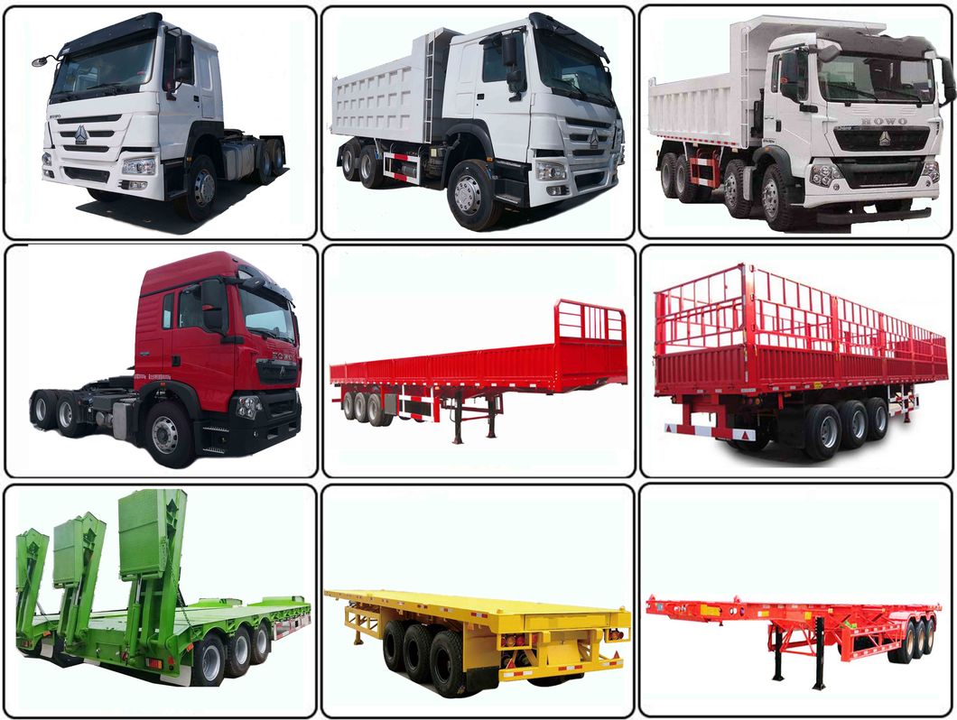 12 Wheeler 30 Cubic Meters 40tons Used HOWO 8*4 / 8X4 Dump Truck 8X4 Tipper Truck