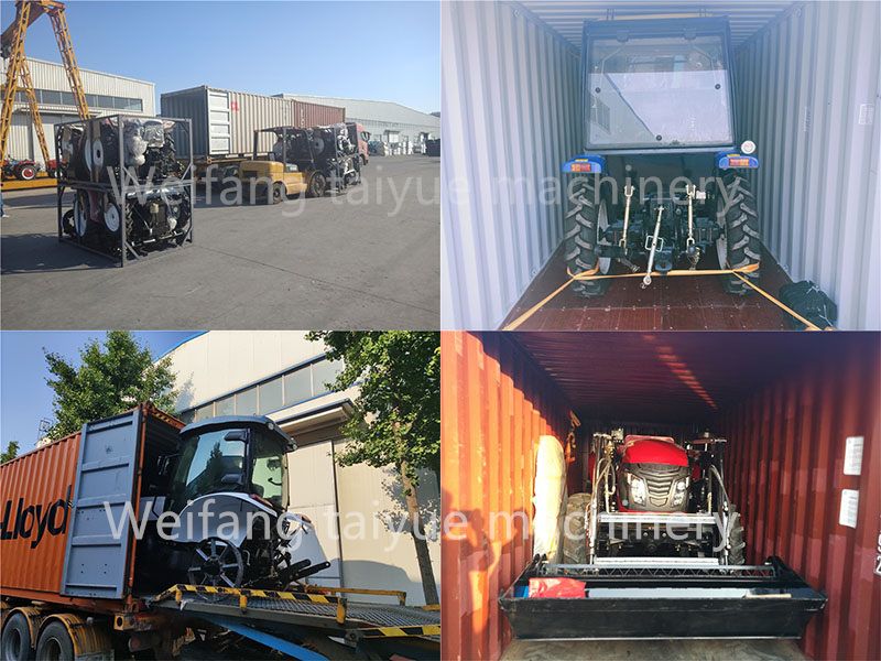 Factory Supply Farm Tractor 25HP 30HP 40HP 50HP 60HP 70HP 80HP 2WD 4WD Agricultural Tractor, Mini Farm Tractor, Compact Tractor