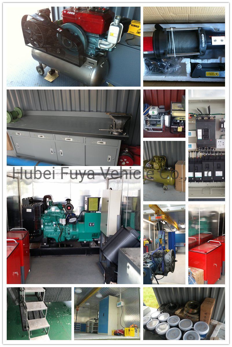 Sinotruk HOWO 6X6 Mine Service Truck for Repairing Construction Machine