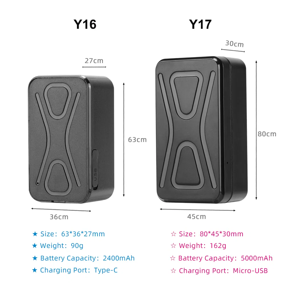 New Arrival 4G LTE Car GPS Tracker Vehicle Locator with Waterproof IP67 Magnet Standby 90Days Real Time Free Tracking Y17