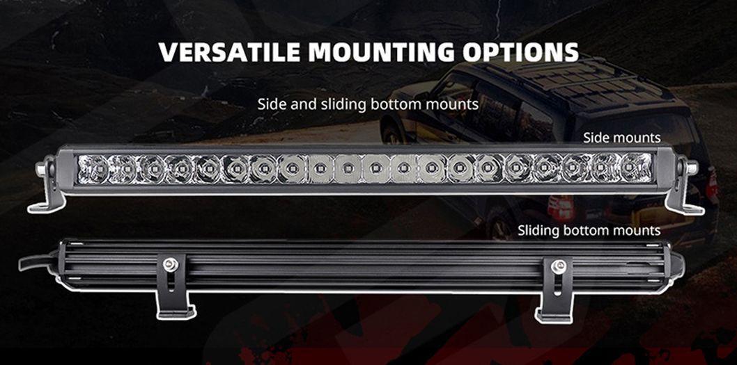 120W Dual-Row 12 Inches Flood Spot Combo LED Light Bar