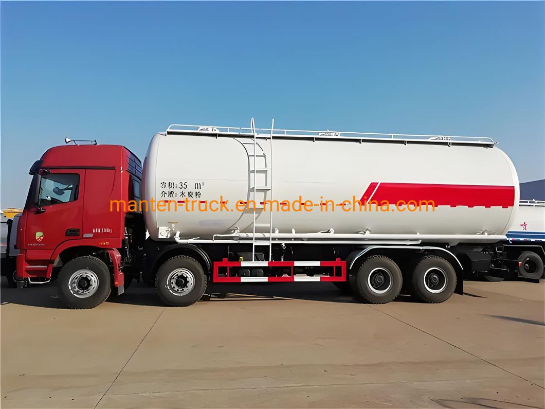 Foton Auman 8X4 30cbm-40cbm Powder Bulk Cement Tank Trucks