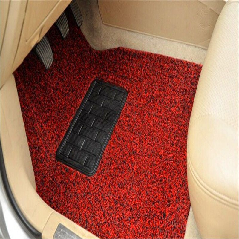 Double Color Design Spike Backing PVC Car Mat/PVC Coil Car Mat with Spike/Nail Backing