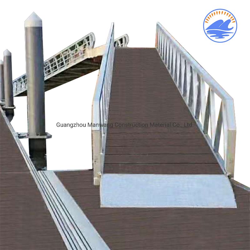 Top Sellers in China Aluminium Dock Gangway Ramp for Floating Dock Pontoon