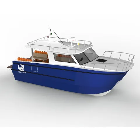 Gospel Design 10.7m Offshore Aluminum Fishing Boat Catamaran for Sale