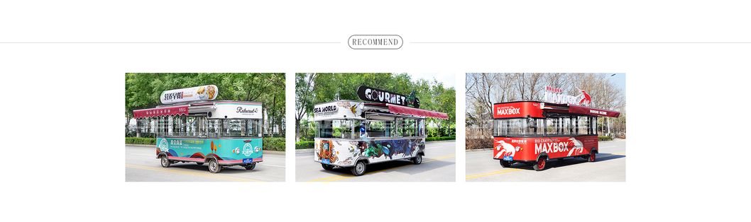 Jekeen Electric Food Truck with Fast Food Service and Snack Machines Kuck-50
