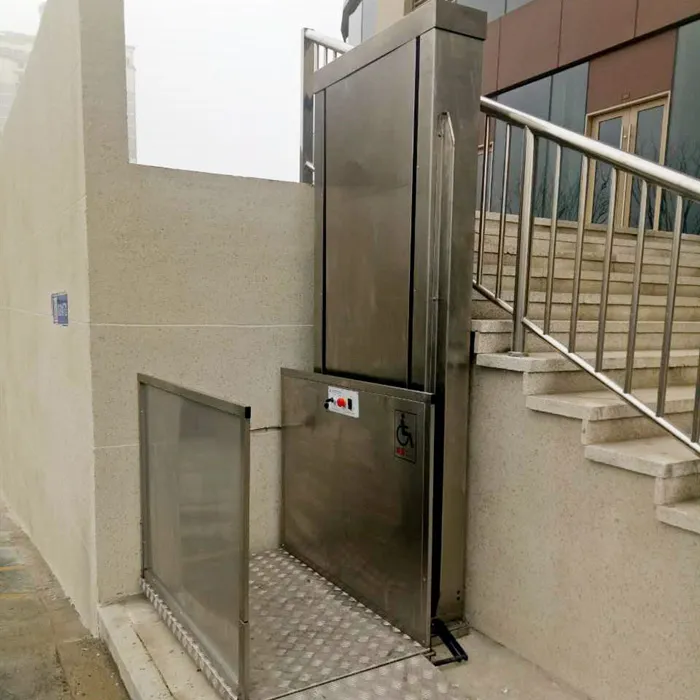 Electric Hydraulic Home Stair Domestic Wheelchair Lift Elevators