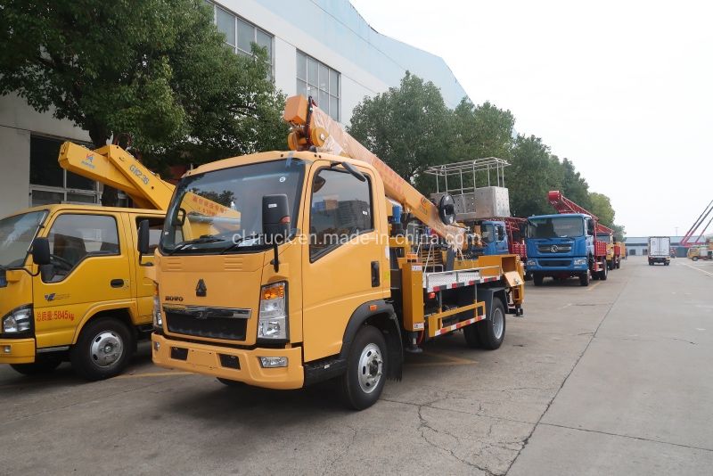 Sinotruk HOWO Light 16meter Straight High-Altitude Operation Truck