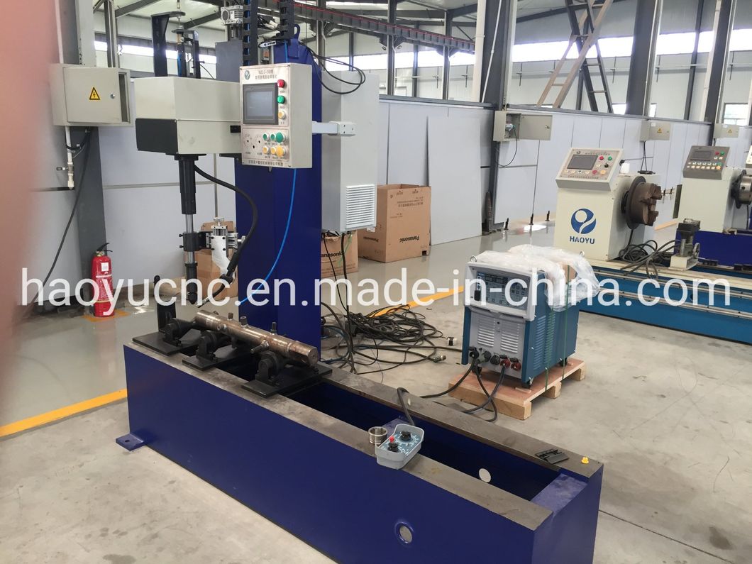 Industry Price Hydraulic Cylinders Production Line Nut Maker Machine TIG Welding Circular Ends Seam