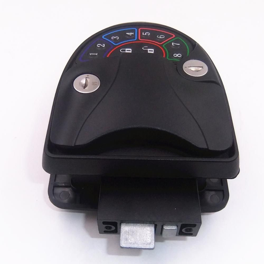 Keyless Door Lock with The Handle and Remote Controller for RV, Caravan, Trailer and Camper