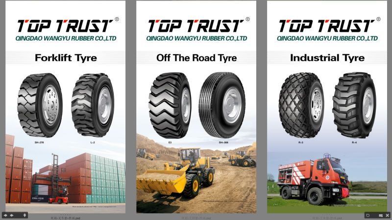 2023 OEM Service OTR Tyre Pneu E3l3 Pattern 20.5 25 for Loader