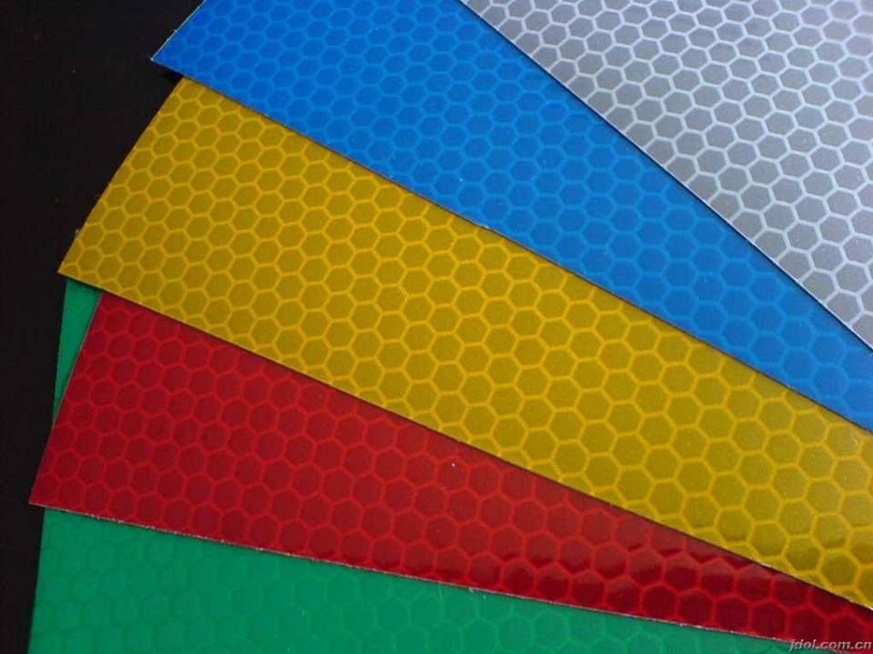 Micro-Prism Honeycomb Type Reflective Flex Banner 340g-510g for Digital Printing