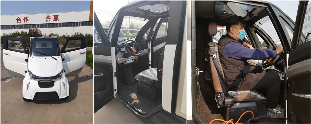 2021 New Model for Food Delivery Mini Van Smart Vehicle