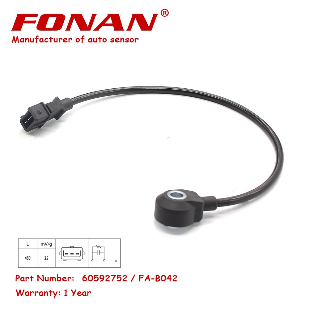 0261231095 Knock Detonation Sensor for FIAT Marea 2.0I Marea 2.0I 20V Turbo 60592752