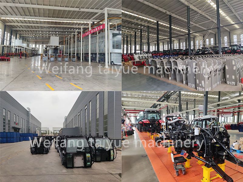 Taiyue Machinery 35HP 40HP 45HP Mini/Agriculture/Wheel/ Farm Tractor with Front Loader