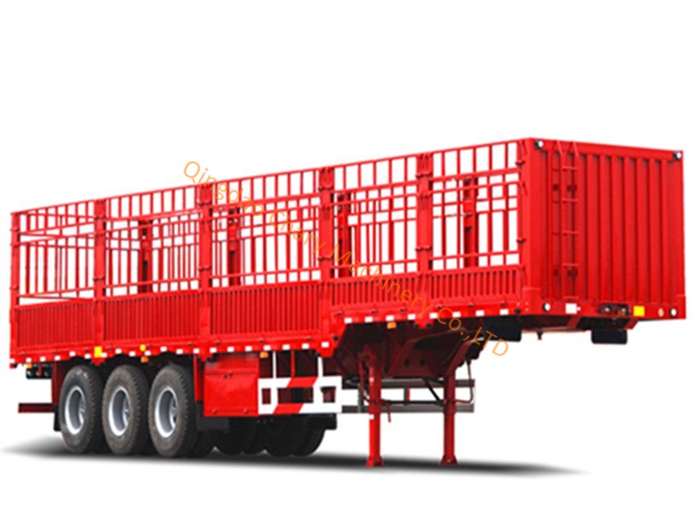 L: 15 Meters W: 2.3 Meter Warehouse Column Semitrailer