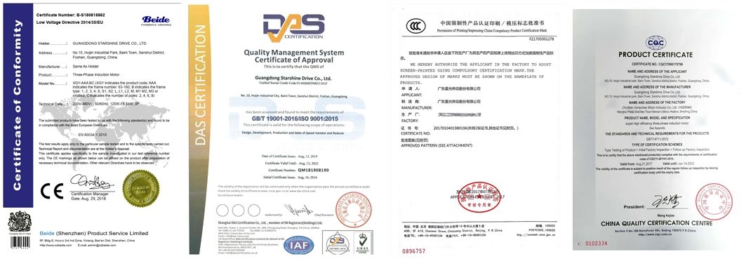 China Good Quality Aluminum Speed Variators with IEC Motor Flange