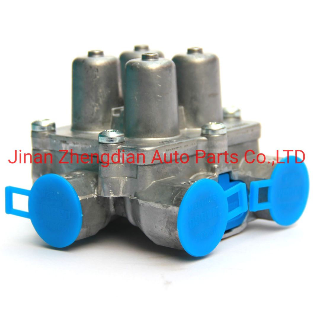 5204310306 Wg9000360523 93471444030 9347136556 Four Circuit Protection Valve for Beiben North Benz Sinotruk HOWO Sitrak Shacman FAW Foton Hongyan Camc Truck