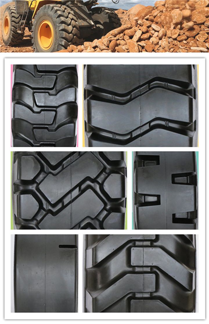 off-The-Road OTR Tyre E3/L3 Construction Tires Wheel Earthmover Grader Loader Dozer Dump Truck Tyre 20.5/70-16 23.5/70-16