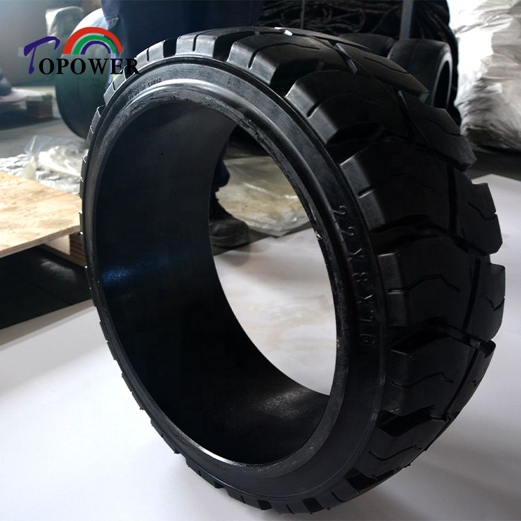 Factory Supply Press on Solid Tire 22X8X16 for Milling Machine