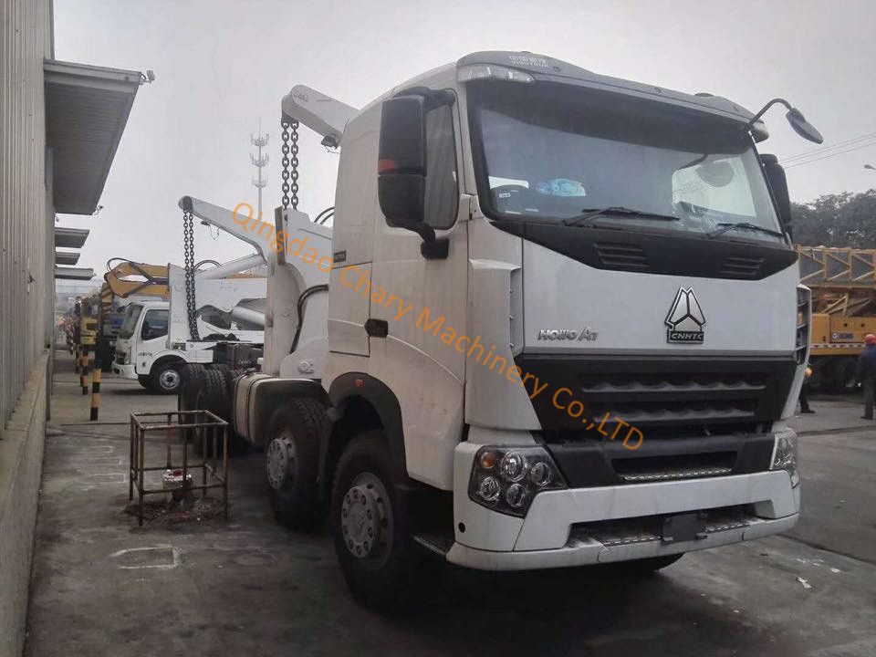 Container Sideloader or Side Loader Lifter Trailer Self Loading Container Lift Truck