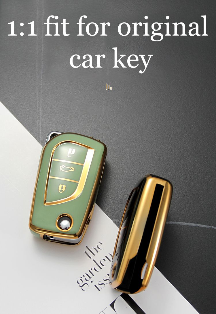 Auto Accessories TPU Custom Logo Car Key Cover for Toyota