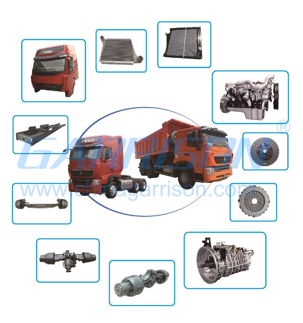 Radiator Water Outtake Pipe China Original Sinotruk HOWO Shacman Foton FAW JAC Beibennew Truck Spare Parts for Sale Wg9719530227