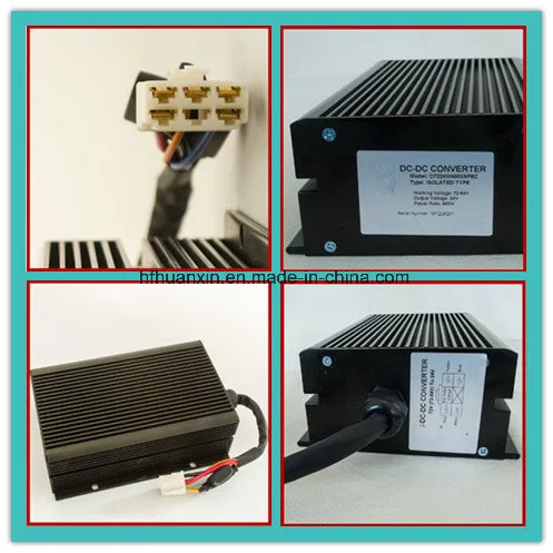 Intelligent DC Converter Hxdc-C7224 for Golf Cart Forklift Truck Sightseeing Car