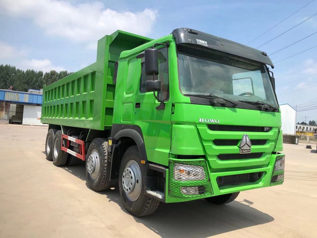 Used Truck Africa Sinotruk HOWO 6*4 and 8*4 371HP-375HP Tractor Truck 10/12 Wheels Used Dump Truck