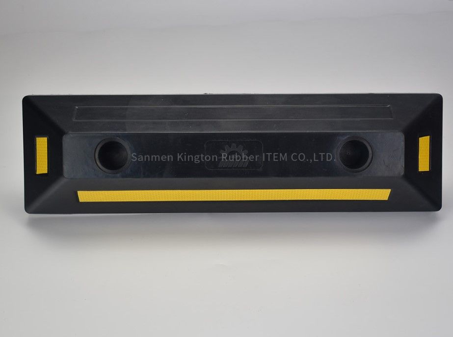 Safety Distance Warning Parking Curb Stopper Rubber Wheel Stop