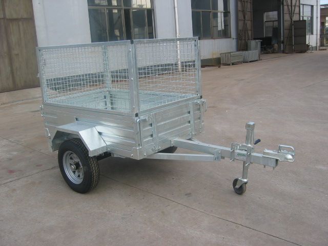 5X3 Hot Dipped Galvanized Small Box Utility Trailer