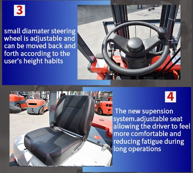 China Manufacturer Factory Price 3.0ton Diesel Engine Forklift