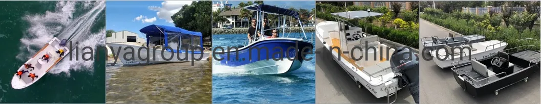 Liya 5.2meter Semi Rigid Hull Inflatable Rib Boat with Center Console