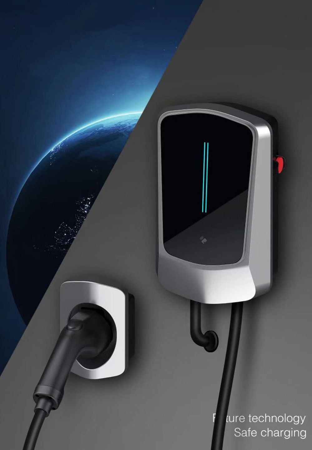 Reliable Quality Attractive Design AC Charging Pile European/Us Standard Charging Station Pile