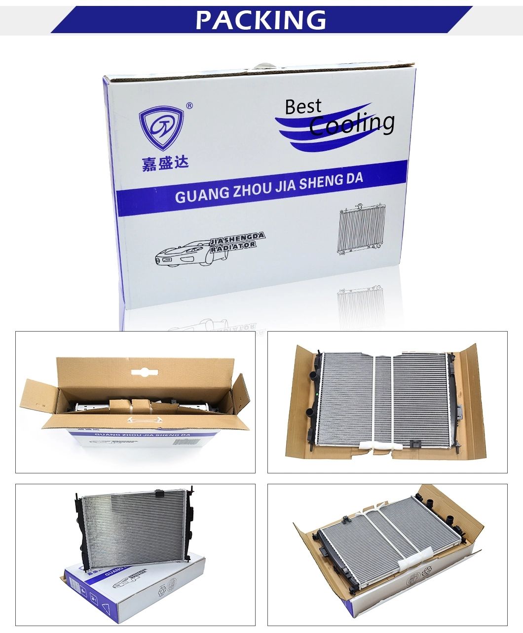 Auto Condenser for Japanese Car OEM 88460-0d130 Car Condenser for Toyota 04 Weichi Vios
