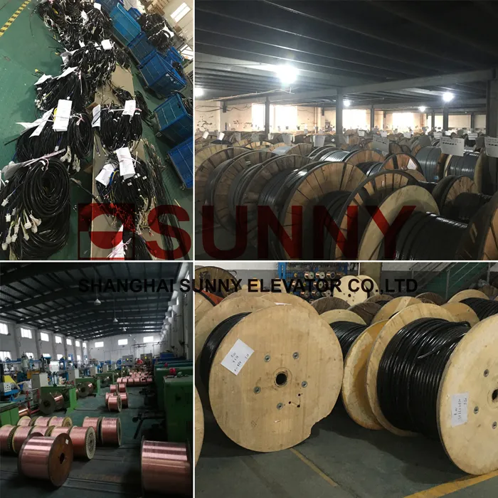 Steel Core or Shielding Flat Elevator Control Cables Tvvbpg
