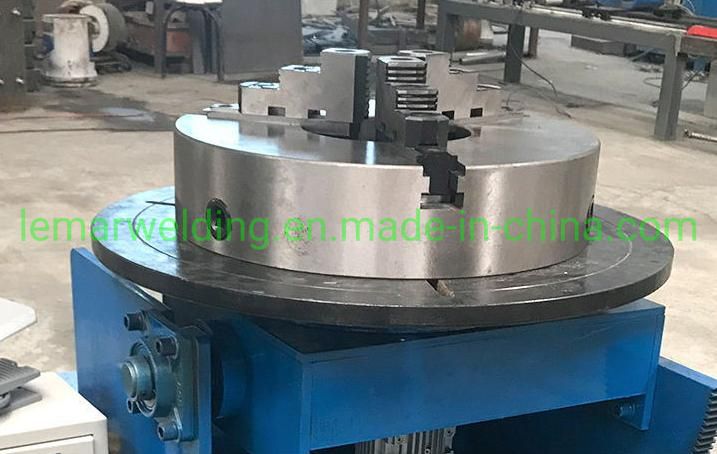 Automatic 1200 Kg Pressure Vessel Turing and Tilting Welding Positioner