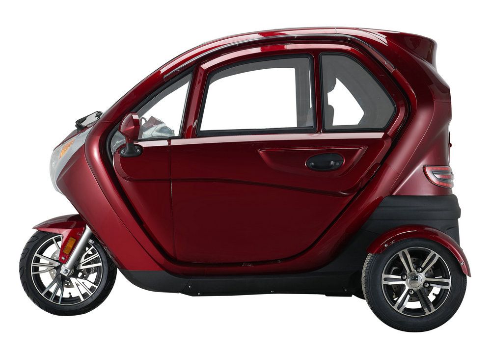 EEC Approval 2000W Power Adult 3 Wheel Electric Tricycle
