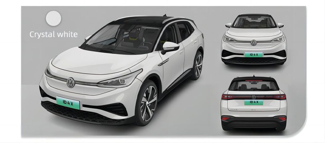 in Stock VW ID4 The Cheapest in Stock, Has a Endurance of 505kw. White, Blue and Grey New Energy Vehicle Electric