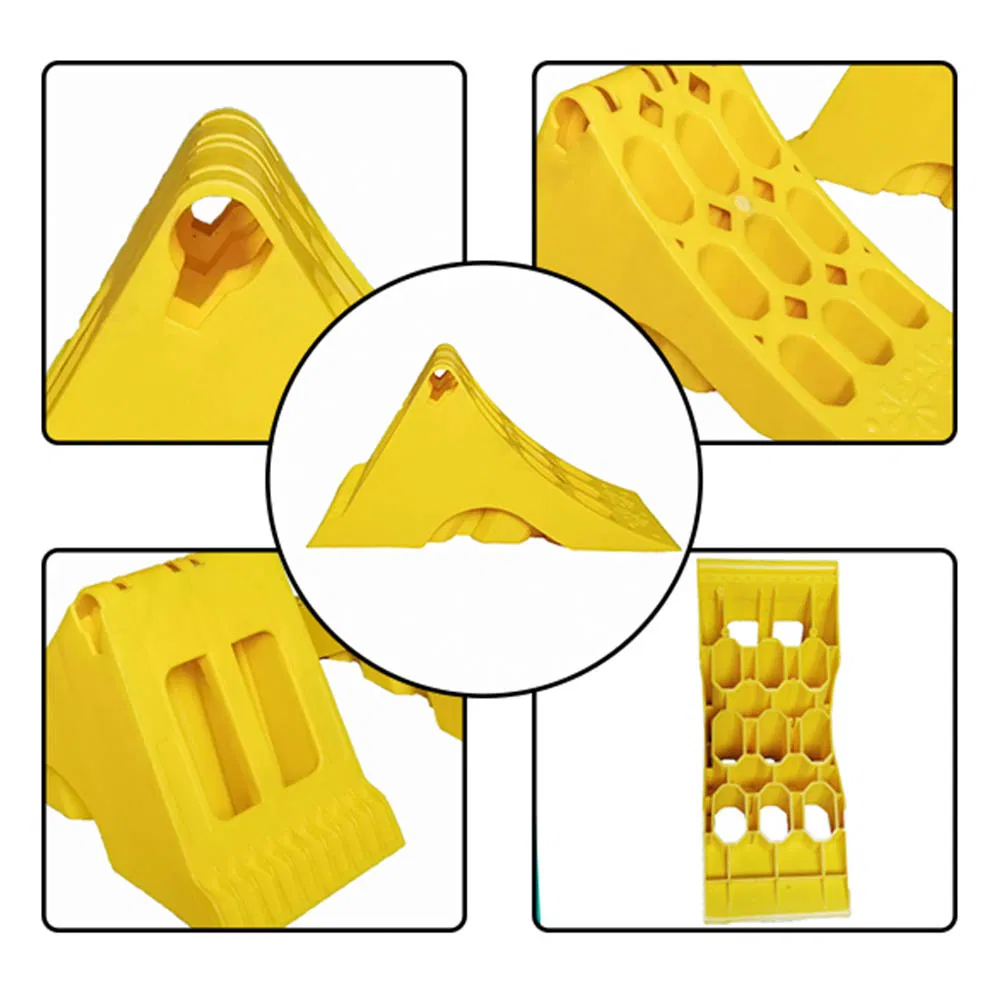 New Design Portable Plastic Truck Trailer Bus Vehicle Automotive Wheel Chock