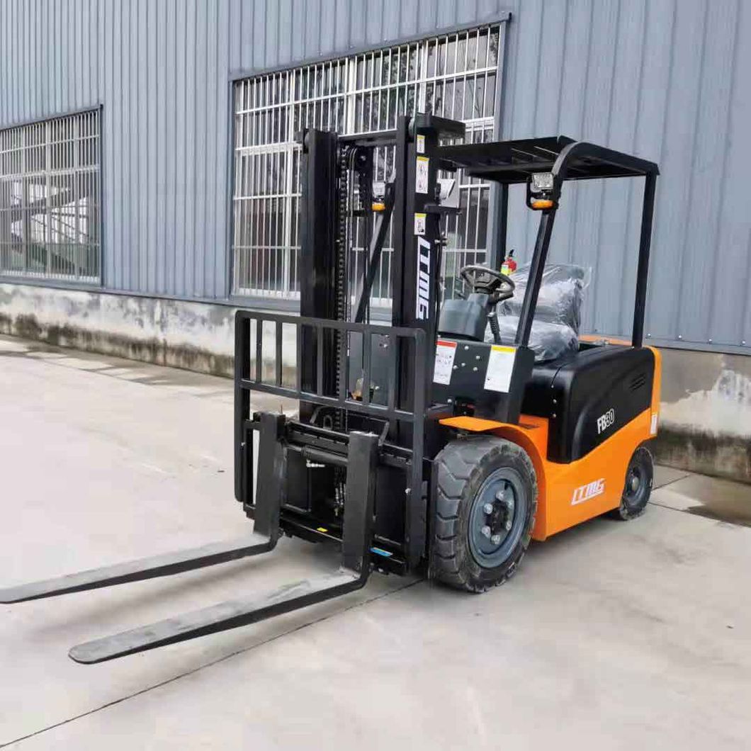 Lithium Electric 1 Ton 1.5 Tons 2 Ton 2.5 Ton 3 Ton 3.5 Ton 4 Ton Small Battery Forklift with Solid Tyre Lateral Movement