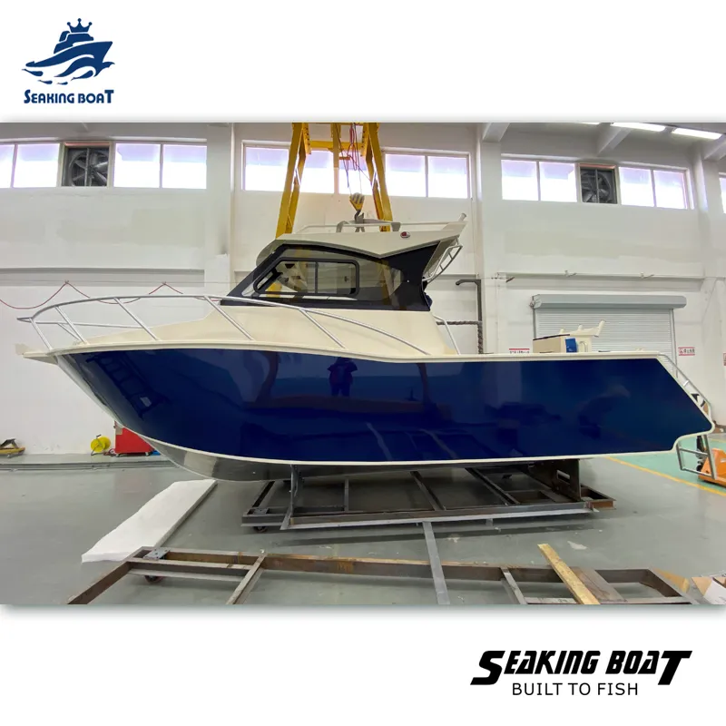6.85m Leisure Watercraft Offshore Sport Yacht Racing Boat for Cruising
