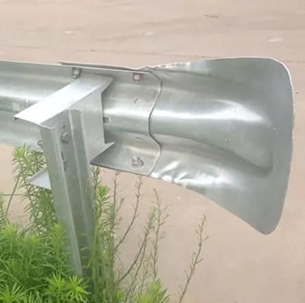 Hot DIP Galvanized Terminal End for W Beam Road Barrier 2.5mm