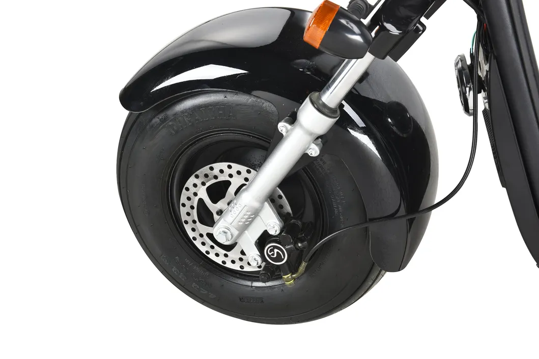 60V 2000W Electric Scooter/Citycoco/Harley with 60V 12ah*2/24ah Dual Lithium battery